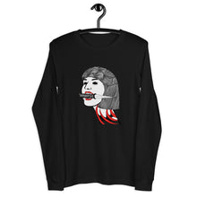 Charger l&#39;image dans la galerie, CUT-ME-OPEN-T-shirt-long-sleeve-decapitated-head-angry-Japanese-woman-with -knife-dagger
